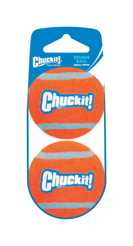 CHUCKIT! - Chuckit! Multicolored Rubber Ball Launcher Tennis Balls Small 2 pk