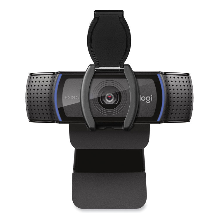 Logitech - C920s PRO HD Webcam, 1920 pixels x 1080 pixels, 3 Mpixels, Black