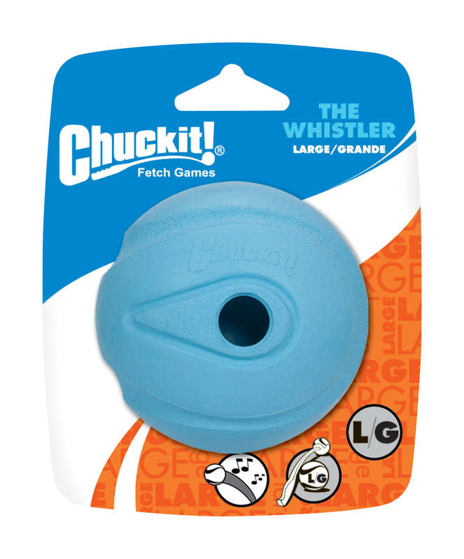 CHUCKIT! - Chuckit! Blue Rubber Ball Dog Toy Large 1 pk