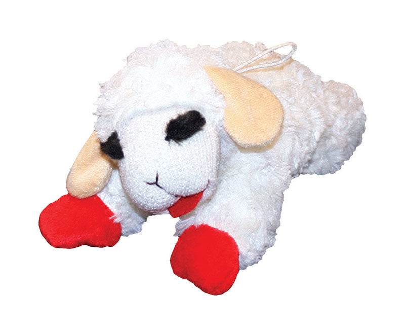 MULTIPET - Multipet Lamb Chop Multicolored Plush Dog Toy Large 1 pk
