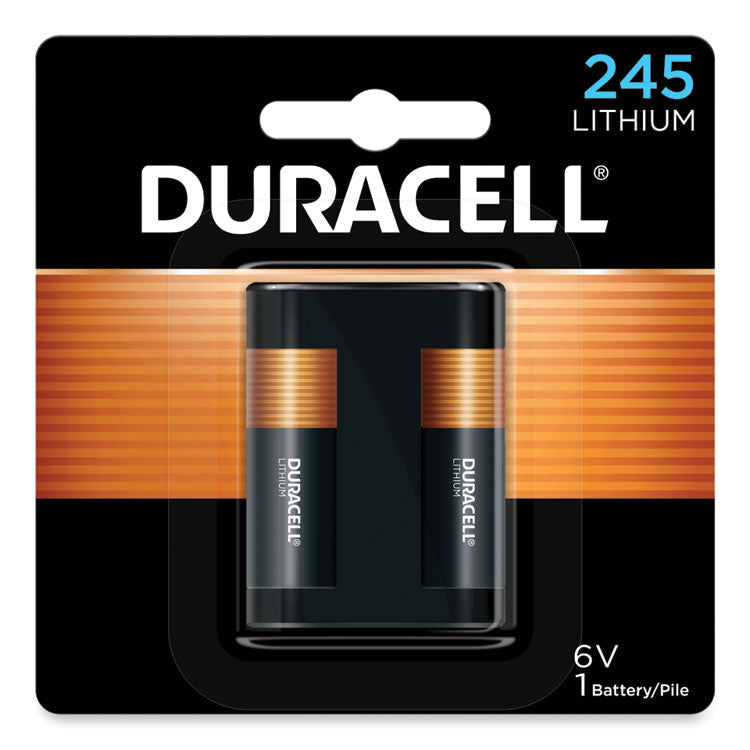 Duracell - Specialty High-Power Lithium Battery, 245, 6 V