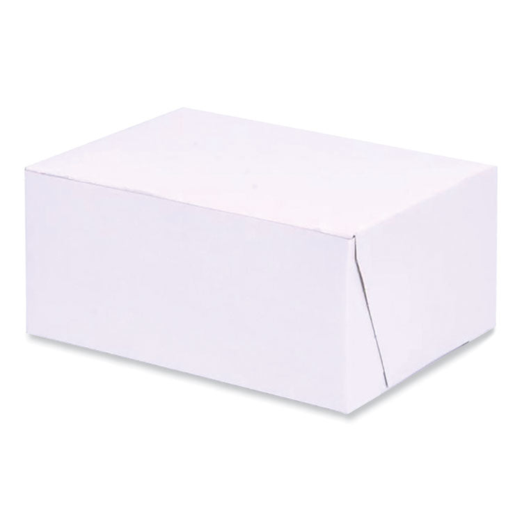 SCT - Bakery Boxes, Standard, 6 x 4.45 x 2.75, White, Paper, 250/Carton