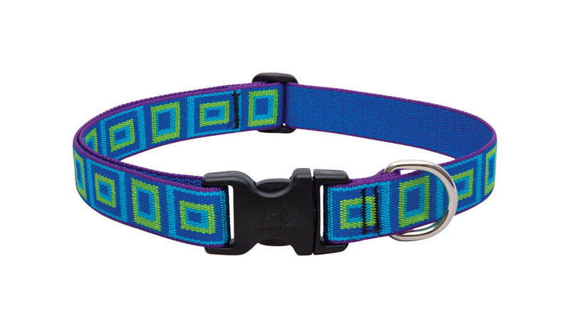 LUPINEPET - LupinePet Original Designs Multicolor Sea Glass Nylon Dog Adjustable Collar [73253]