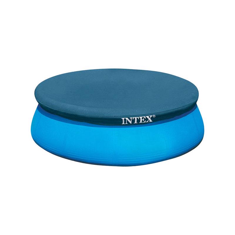 INTEX - Intex Easy Set Pool Cover 3 in. H X 96 in. W X 9.625 in. L