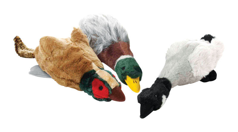 MULTIPET - Multipet Assorted Plush Migrator Bird Dog Toy Large 1 pk