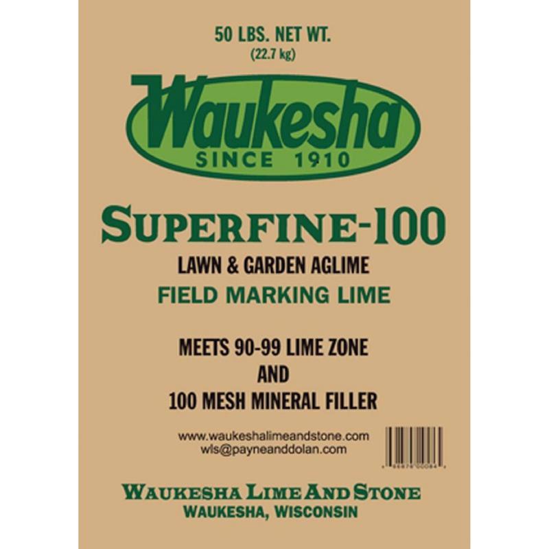 WAUKESHA - WAUKESHA White Athletic Field Marker 50 lb