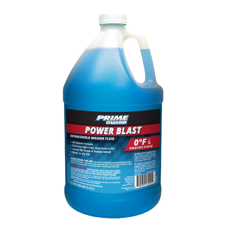 PRIME GUARD - Prime Guard Power Blast 0 deg Windshield Washer Fluid 1 gal - Case of 6