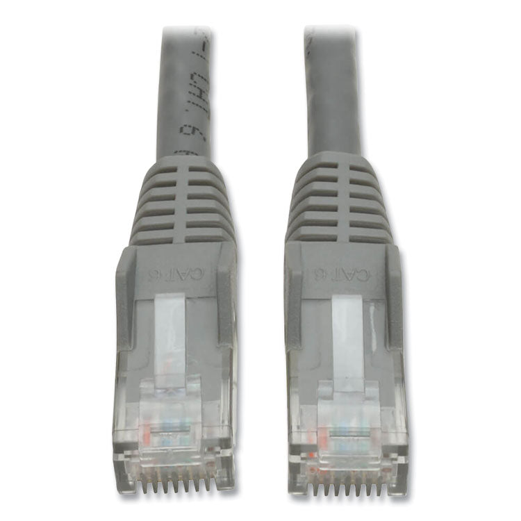 Tripp Lite - CAT6 Gigabit Snagless Molded Patch Cable, 50 ft, Gray