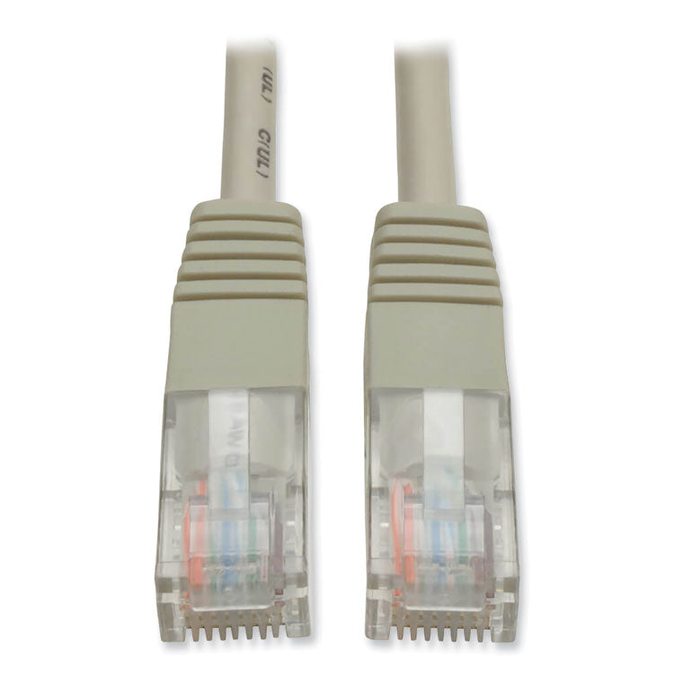 Tripp Lite - CAT5e 350 MHz Molded Patch Cable, 100 ft, Gray