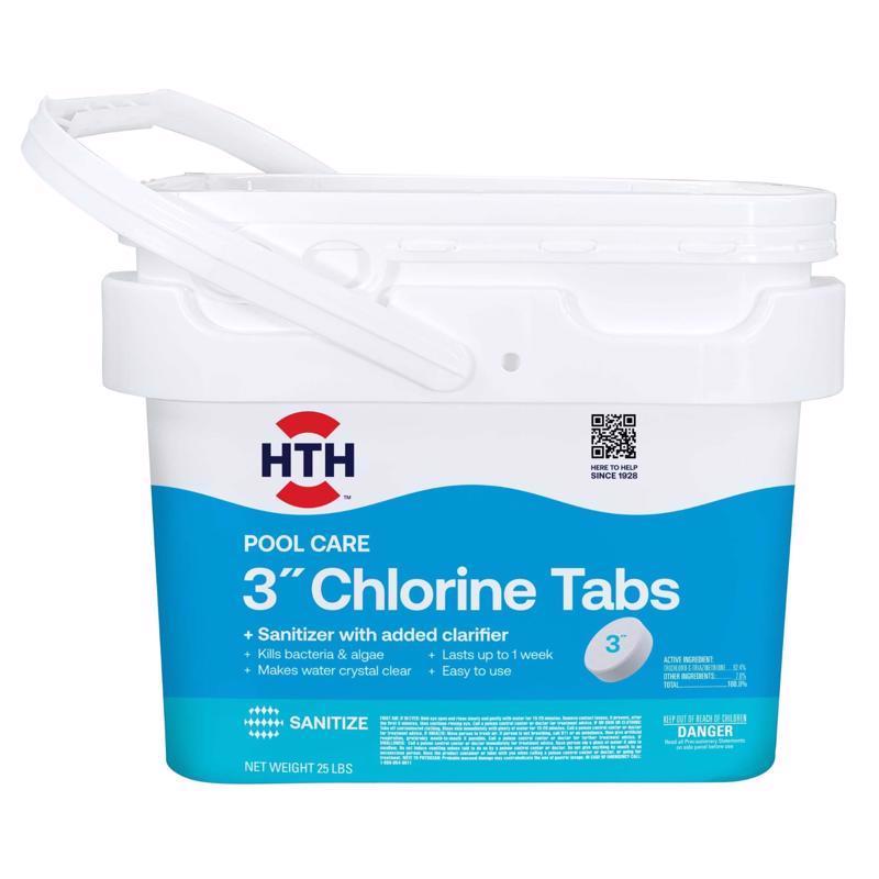 HTH - HTH Pool Care Tablet Chlorinating Chemicals 25 lb [42046]