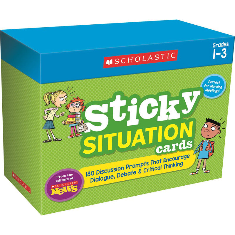 SCHOLASTIC TEACHING SOLUTIONS - News Sticky Situation Cards: Grades 1-3