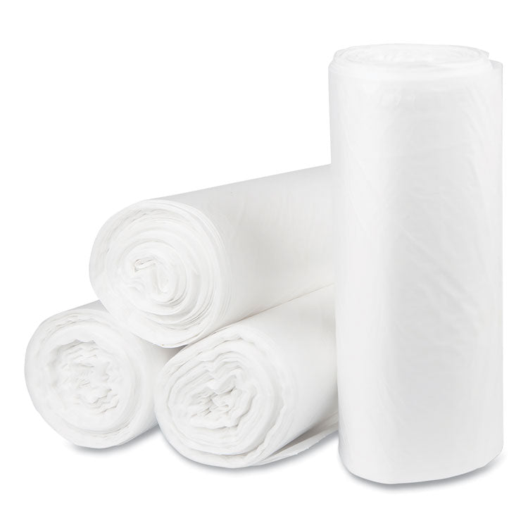 Pitt Plastics - Eco Strong Plus Can Liners, 40 gal, 1.35 mil, 40 x 46, Natural, 100/Carton