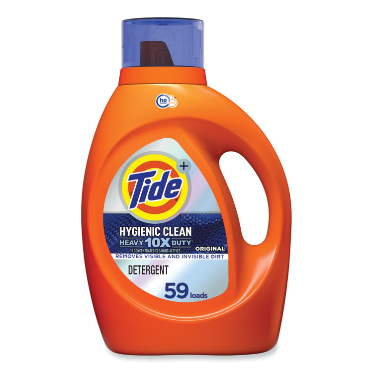 Tide - Hygienic Clean Heavy 10x Duty Liquid Laundry Detergent, Original, 92 oz Bottle