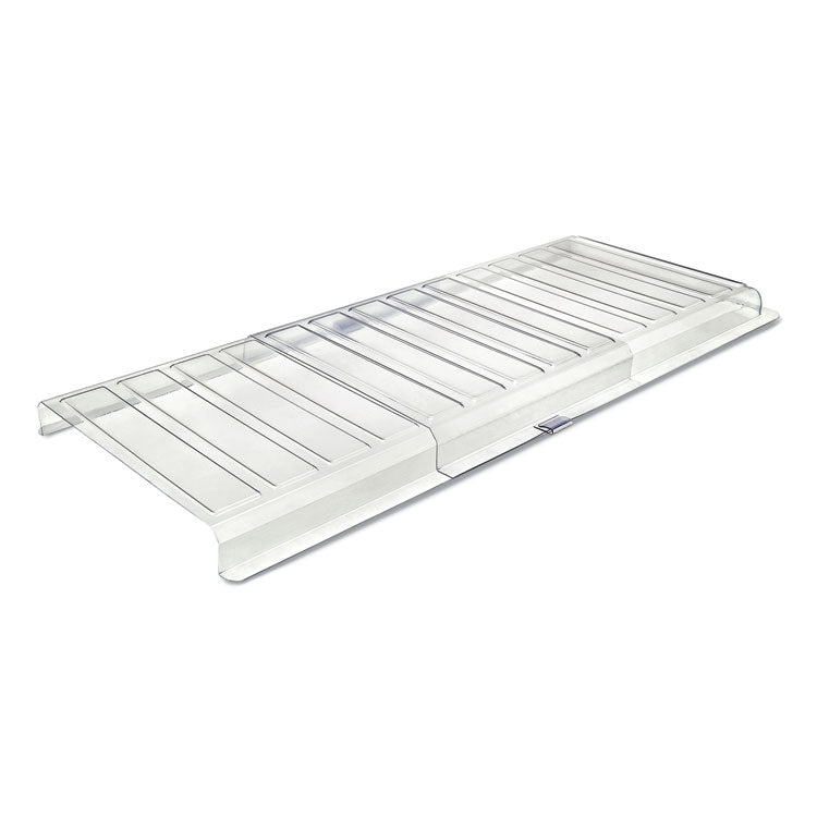 deflecto - Under Furniture Air Deflector, 11 x 20 x 1.25, Clear