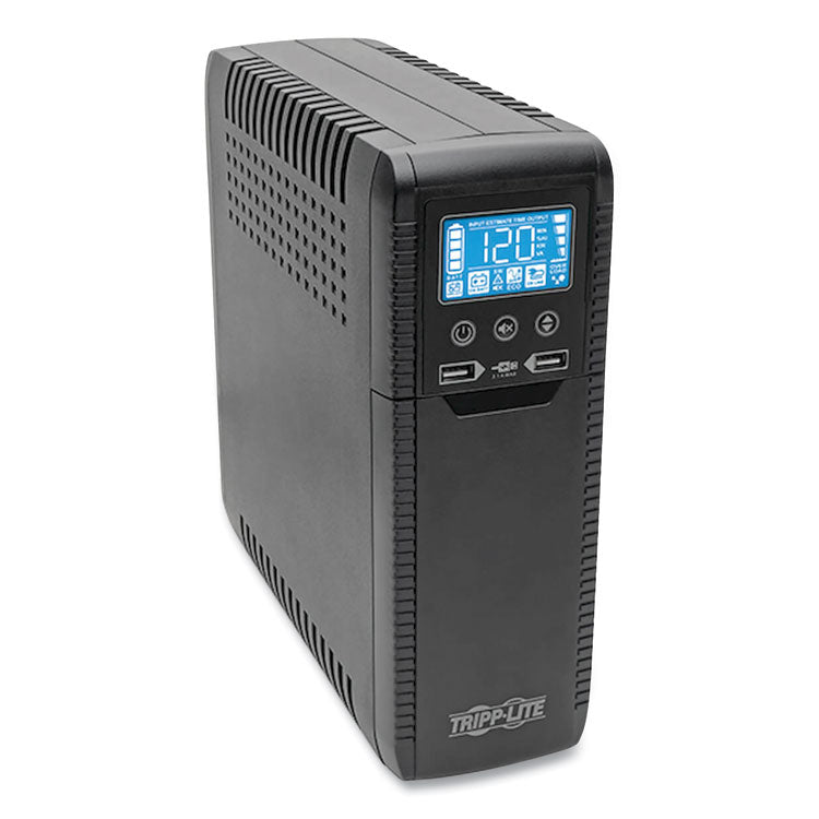 Tripp Lite - ECO Series Desktop UPS Systems with USB Monitoring, 8 Outlets, 1,000 VA, 316 J