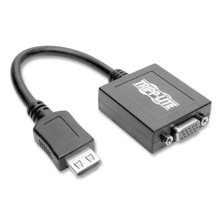 Tripp Lite - HDMI to VGA with Audio Converter Cable, 6", Black
