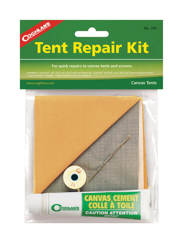 COGHLAN'S - Coghlan's Gray Tent Repair Kit 6.625 in. H X 8 in. W X 8 in. L 1 pk