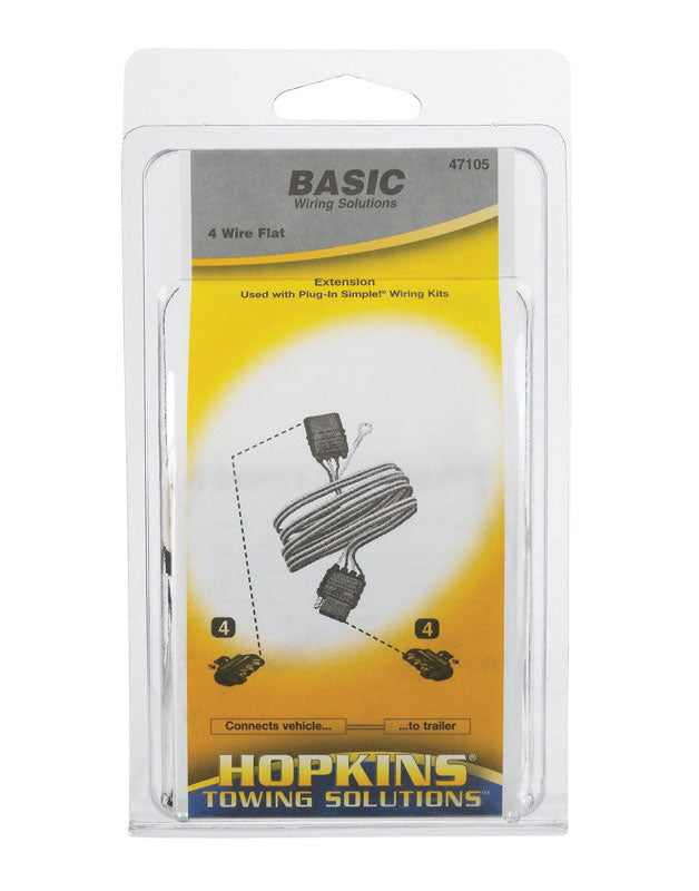 HOPPY - Hopkins 4 Flat Trailer Wiring Extension 32 in.