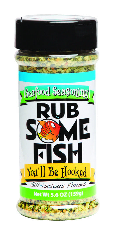 RUB SOME FISH - Rub Some Fish Gill-Icious Seasoning Rub 5.6 oz