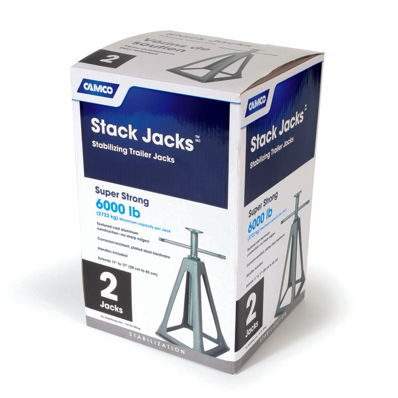 CAMCO - Camco 6000 lb For Stack Jacks 2 pk