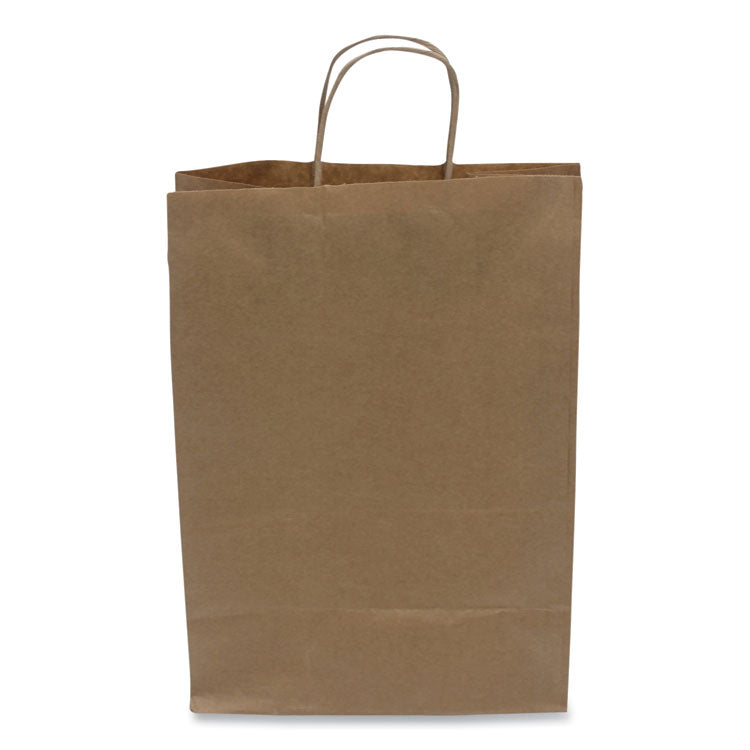 Kari-Out - Kraft Paper Bags, 10" x 6" x 13", Kraft, 250/Carton