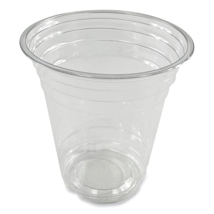 Boardwalk - Clear Plastic Cold Cups, Squat, 12 oz, PET, 1,000/Carton