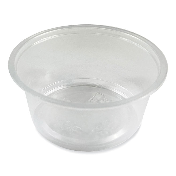 Boardwalk - Souffle/Portion Cups, 3.25 oz, Polypropylene, Translucent, 2,500/Carton