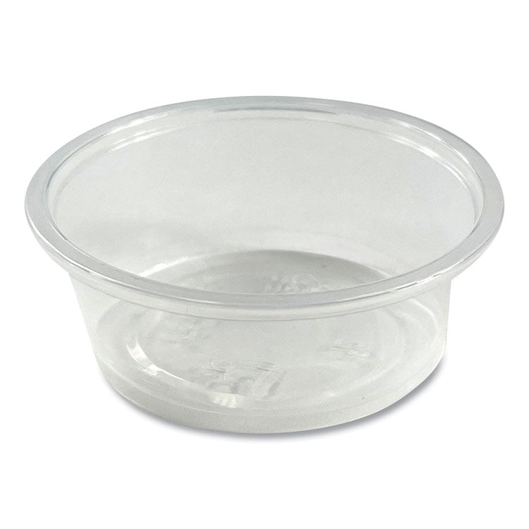 Boardwalk - Souffle/Portion Cups, 1.5 oz, Polypropylene, Translucent, 2,500/Carton