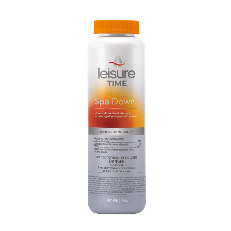 LEISURE TIME - Leisure Time Spa Down Granule Spa Chemicals 2.5 lb - Case of 12