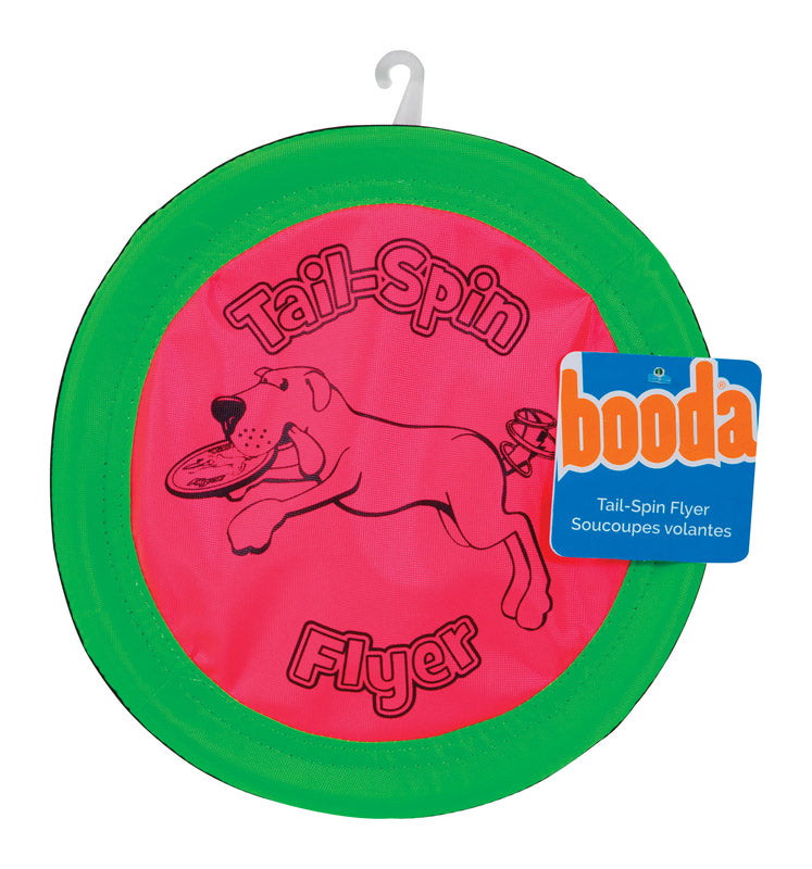 BOODA - Booda Multicolored Fabric Flying Disc Dog Toy Medium 1 pk