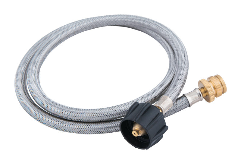 GRILL MARK - Grill Mark Stainless Steel Gas Line Hose and Adapter