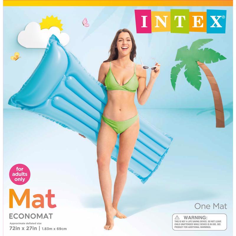 INTEX - Intex Assorted Vinyl Inflatable Floating Mat