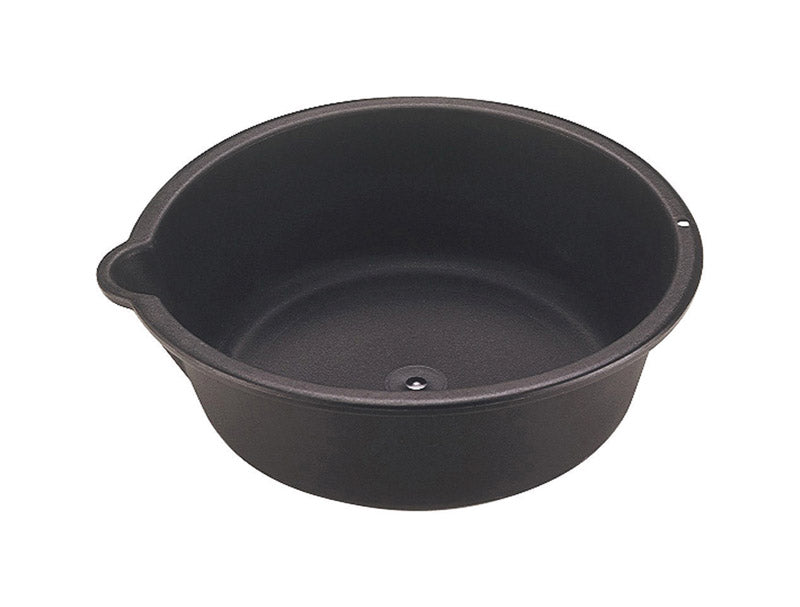 SHOP CRAFT - Shop Craft Plastic 6 qt Round Oil Drain and Recovery Pan