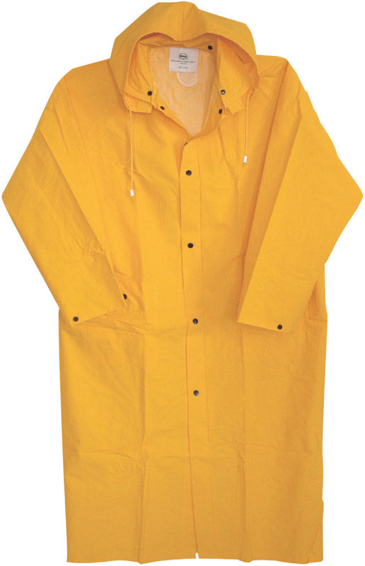 BOSS - Boss Yellow PVC-Coated Rayon Rain Jacket M