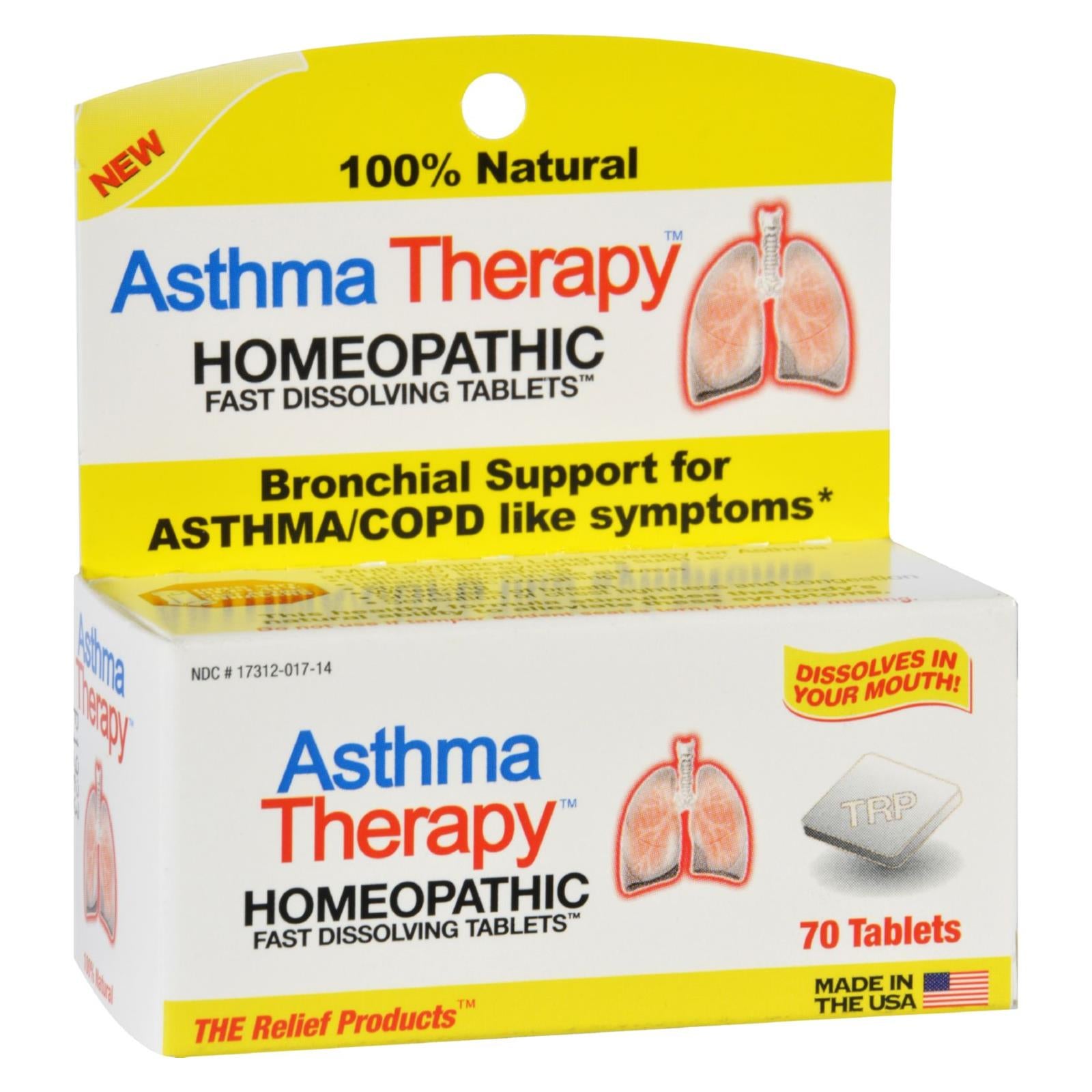 Trp Asthma Therapy - 70 Tablets