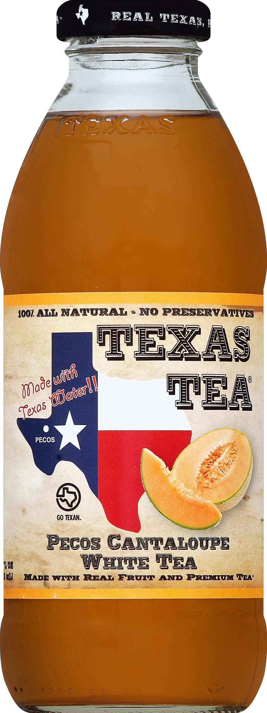 Texas Tea White Tea 16 oz - Case of 12