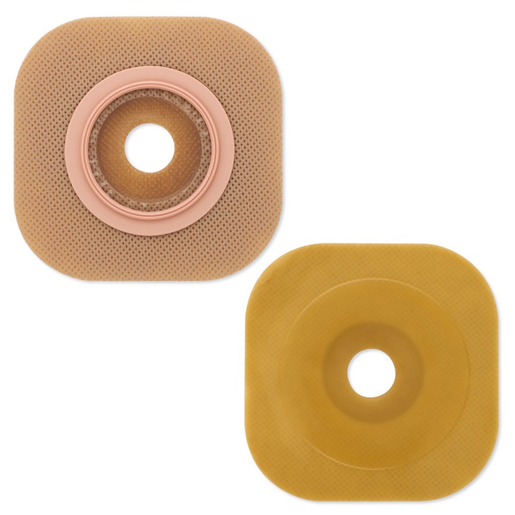 Hollister - Ostomy Barrier New Image™ FlexWear™ Precut, Standard Wear Adhesive Tape 57 mm Flange Red Code System Hydrocolloid 1-3/8 Inch Opening [5/BX]