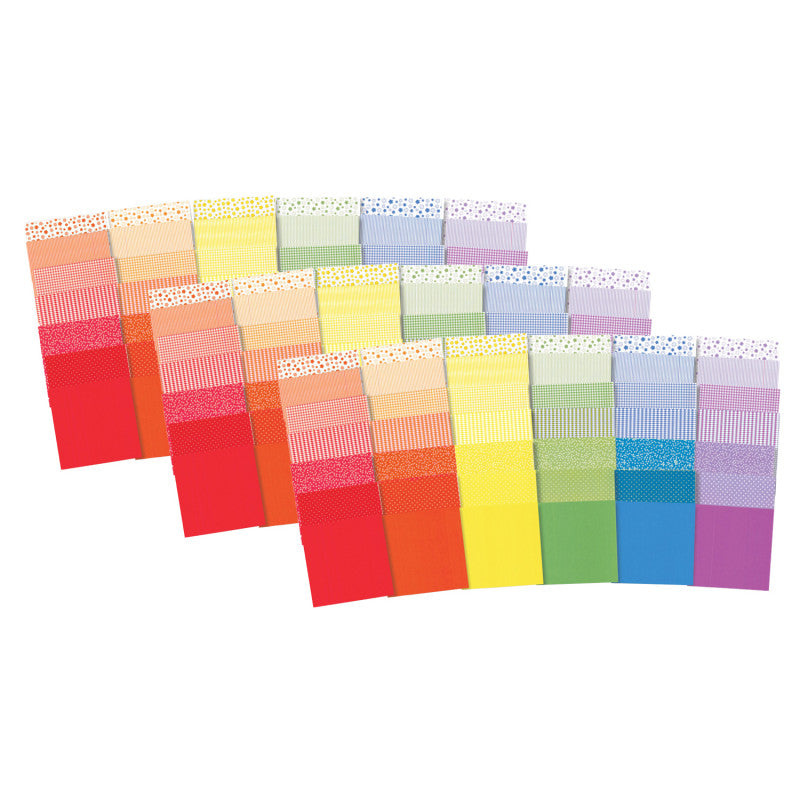 ROYLCO - Economy Origami Paper, 6" x 6", 72 Sheets Per Pack, 3 Packs