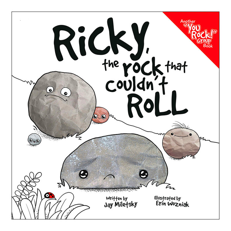 NEW PAIGE PRESS - Ricky The Rock that Couldn't Roll Book