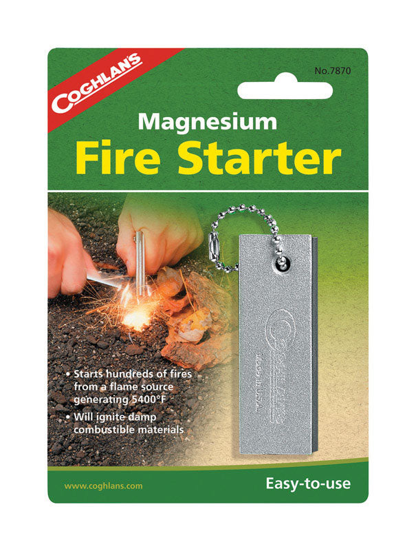 COGHLAN'S - Coghlan's Silver Fire Starter 5.875 in. H X 3/8 in. W X 3 in. L 1 pk