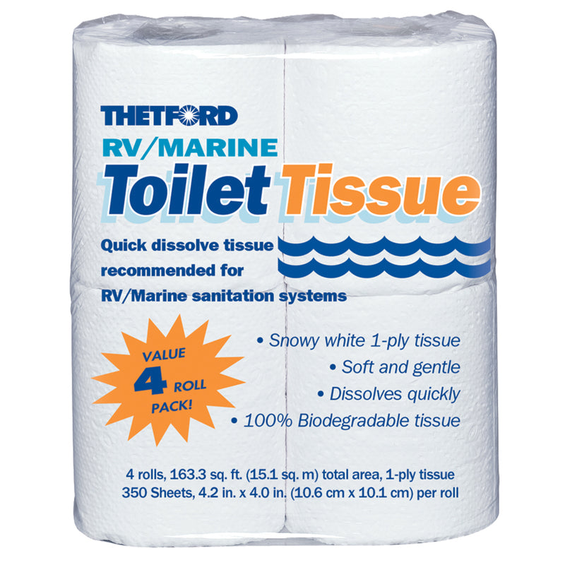 THETFORD - Thetford Toilet Tissue 4 pk