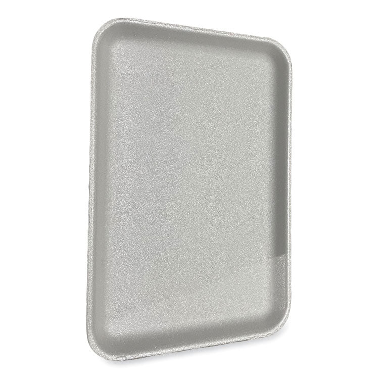 GEN - Meat Trays, 13.81 x 9.25 x 2.7, White, 100/Carton