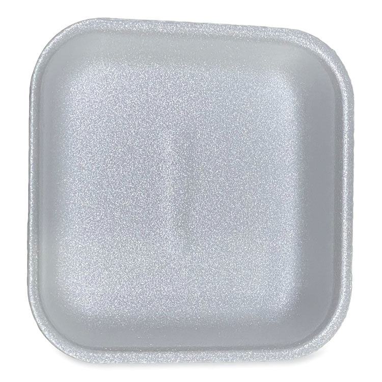 GEN - Meat Trays, #1, 5.38 x 5.38 x 1.07, White, 500/Carton