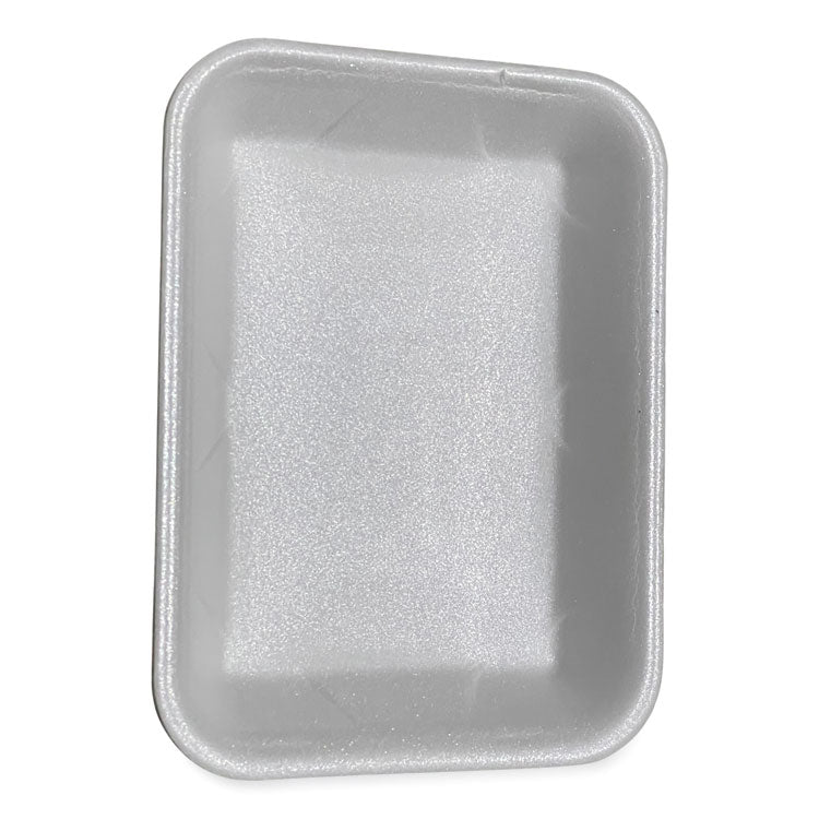 GEN - Meat Trays, #4P, 9.5 x 7.19 x 1.2, White, 500/Carton