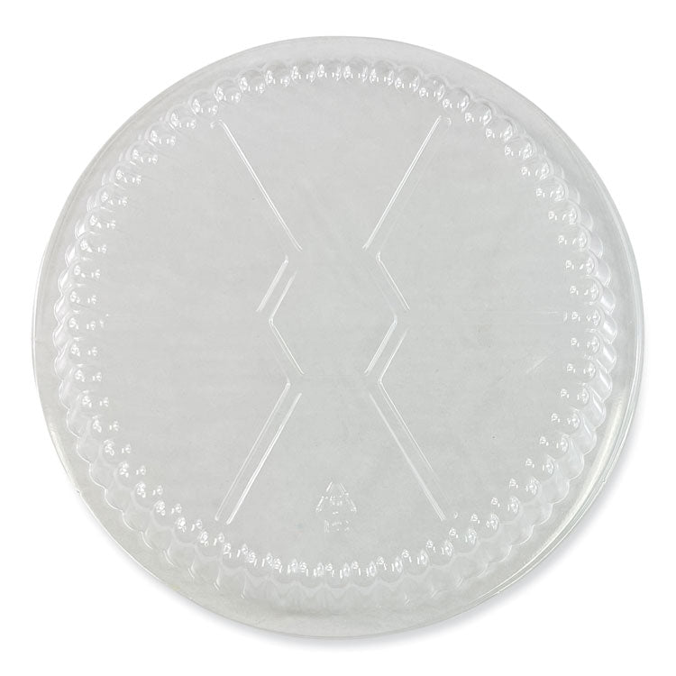 Boardwalk - Round Aluminum To-Go Container Lids, Dome Lid, 7", Clear, Plastic, 500/Carton