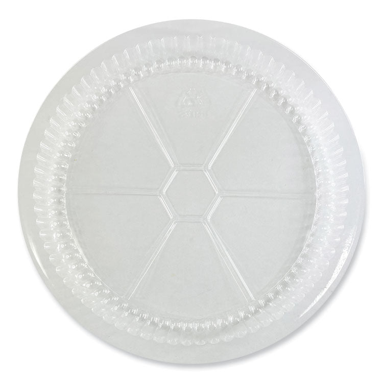 Boardwalk - Round Aluminum To-Go Container Lids, Dome Lid, 9", Clear, Plastic, 500/Carton