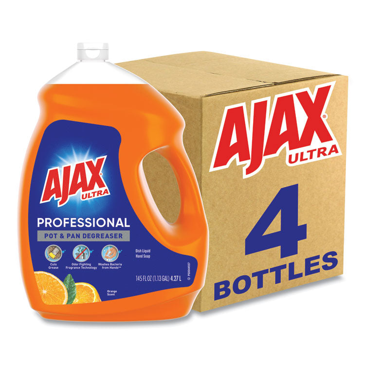 Ajax - Dish Detergent, Orange Scent, 145 oz Bottle, 4/Carton