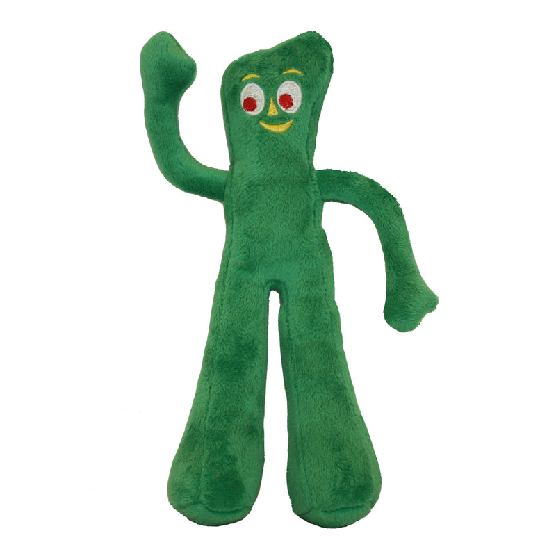 MULTIPET - Multipet Gumby Green Plush Dog Toy Medium 1 pk