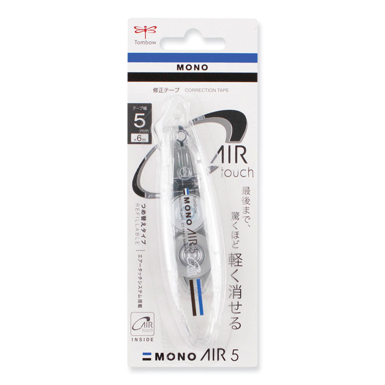 Tombow - MONO Air Pen-Type Correction Tape, Refillable, Clear Applicator, 0.19" x 236"