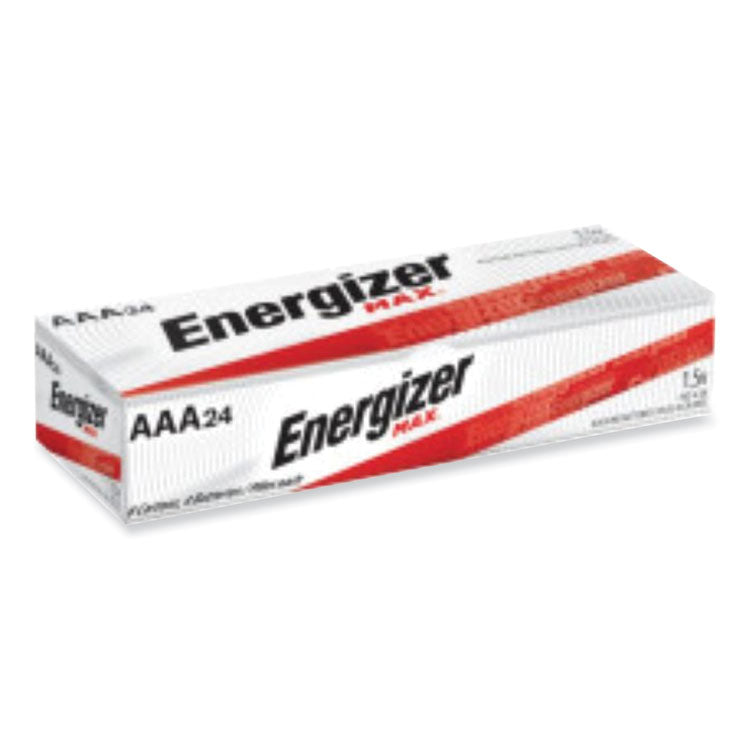 Energizer - MAX AAA Alkaline Batteries, 1.5 V, 4/Pack, 6 Packs/Box